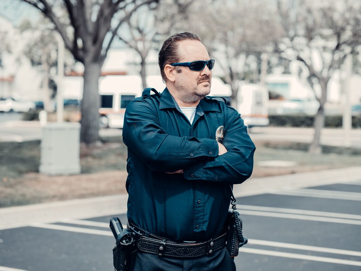 Private Security Orlando uniformed officers on duty in Orlando, Florida